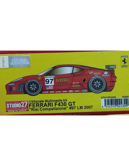 FERRARI F430 GT RISICOMPETICIONE Nº 97 LM 2007