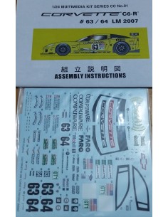 CORVETTE C6-R Nº63/64 LM 2007 2