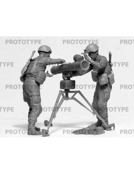 The Crew of Stugna-P Anti-Tank Complex (100% New Molds)