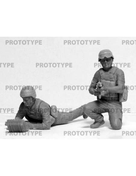 The Crew of Stugna-P Anti-Tank Complex (100% New Molds)