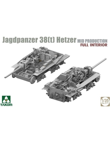 Jagdpanzer 38(t) Hetzer Mid Production full interior