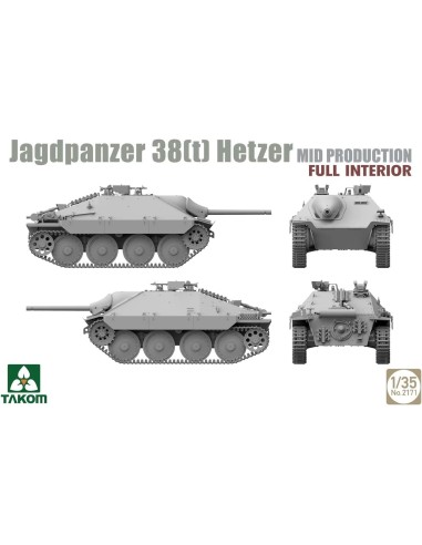 Jagdpanzer 38(t) Hetzer Mid Production full...