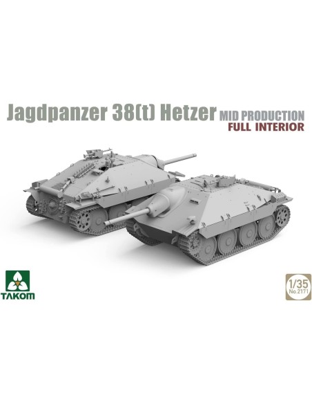 Jagdpanzer 38(t) Hetzer Mid Production full interior