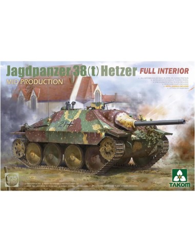 Jagdpanzer 38(t) Hetzer Mid Production full interior