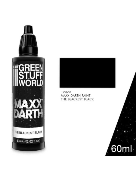 PINTURA MÁS NEGRA MAXX DARTH 60 ML