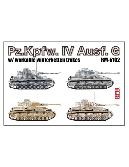 Pz.Kpfw. IV Ausf. G With Workable Winterketten Tracks