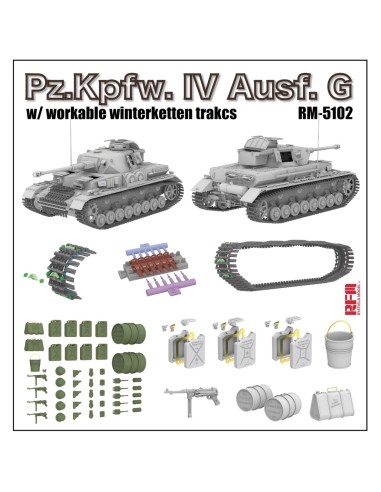 Pz.Kpfw. IV Ausf. G With Workable Winterketten...