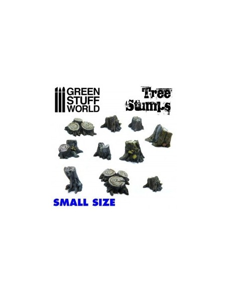 SET RESINA TOCONES PEQUEÑOS