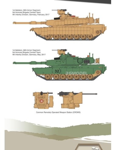 U.S. Army M1A2 V2 Tusk II
