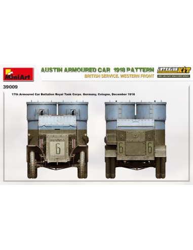 Austin Armoured Car 1918 Pattern. British...
