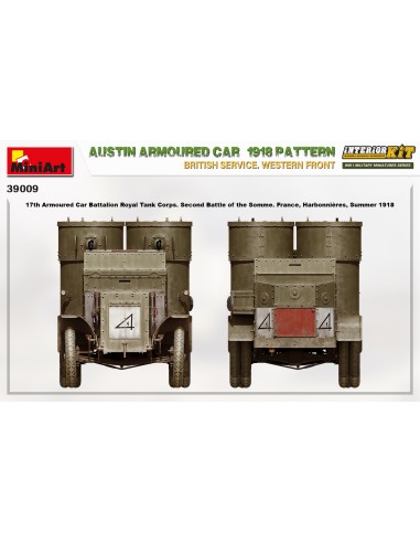 Austin Armoured Car 1918 Pattern. British...