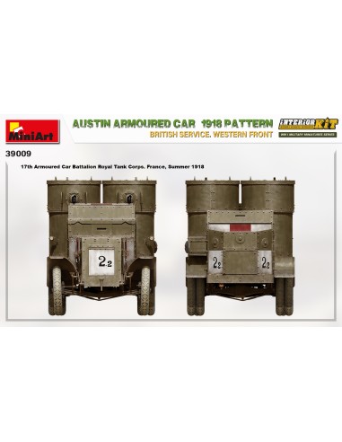 Austin Armoured Car 1918 Pattern. British...