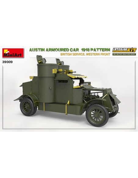 Austin Armoured Car 1918 Pattern. British Service. Western Front. Interior Kit