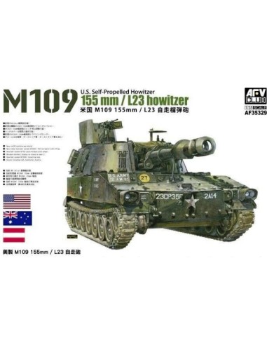 M109 155mm L23 howitzer