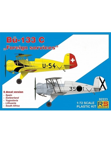 Bucker 133 C "Foreign services" calcas españolas