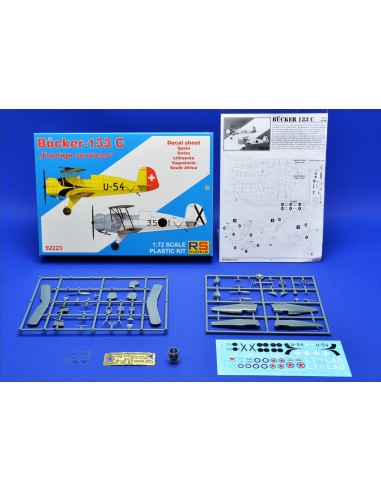 Bucker 133 C "Foreign services" calcas españolas