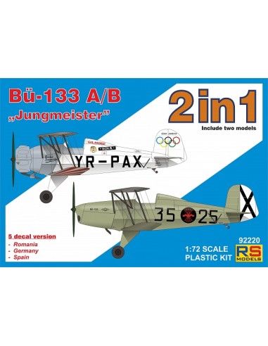 Bucker 133 A/B "Jungmeister"/2in1/