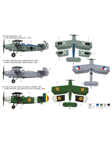 German biplane Arado Ar-66 "Legion Condor"