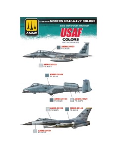 ATOM SET COLORES MODERN USAF-NAVY 2