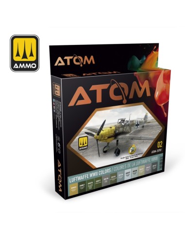 ATOM SET COLORES DE LA LUFTWAFFE WWII