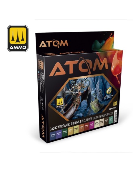ATOM SET COLORES BÁSICOS WARGAMES II