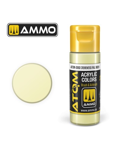 ATOM COLOR CREMEWEISS RAL 9001