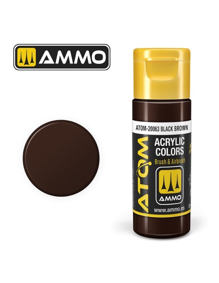 ATOM COLOR BLACK BROWN