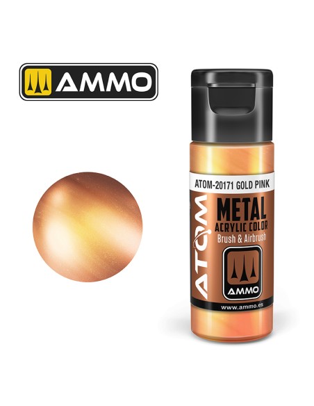 ATOM METALLIC GOLD PINK