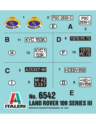 LAND ROVER SERIES III 109 "Guardia Civil"