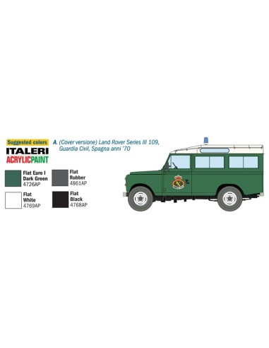 LAND ROVER SERIES III 109 "Guardia Civil"