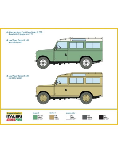 LAND ROVER SERIES III 109 "Guardia Civil"
