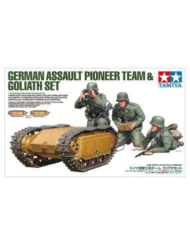 German Assault Pioneer Team & Goliath Set