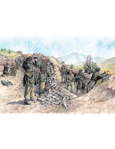 German IIWW Paratroopers with Tropical Uniform