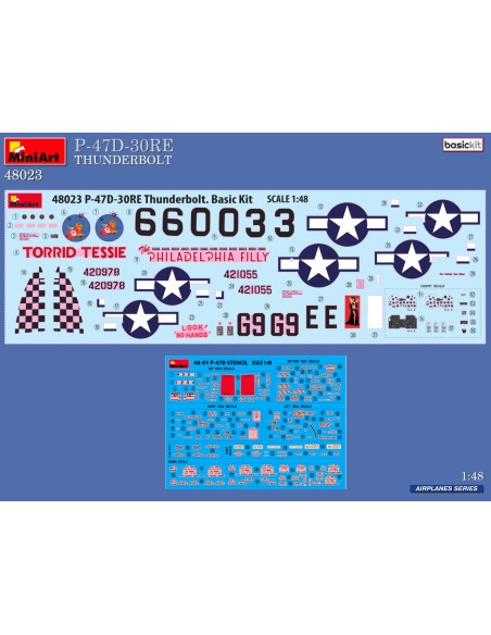 P-47D-30RE Thunderbolt - Basic Kit