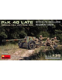 German 7,5cm Anti-Tank Gun PaK 40 Late With Elite...