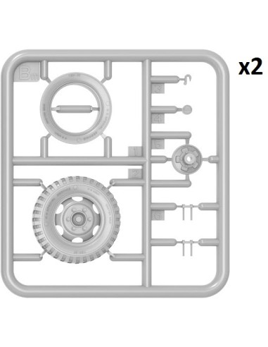 G-518 US 1t Cargo Trailer 'Ben Hur'