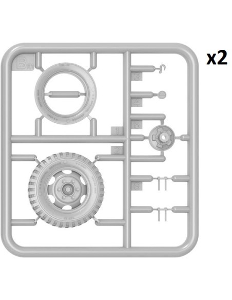 G-518 US 1t Cargo Trailer 'Ben Hur'