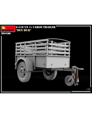 G-518 US 1t Cargo Trailer 'Ben Hur'