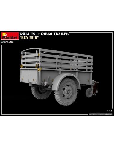 G-518 US 1t Cargo Trailer 'Ben Hur'