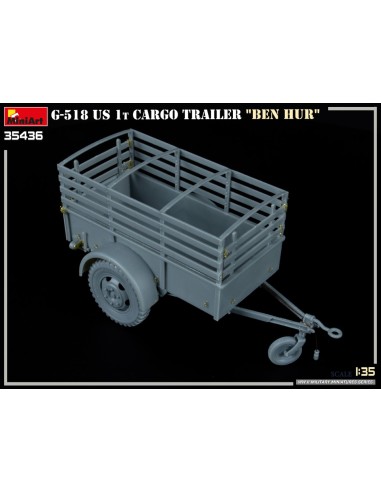 G-518 US 1t Cargo Trailer 'Ben Hur'