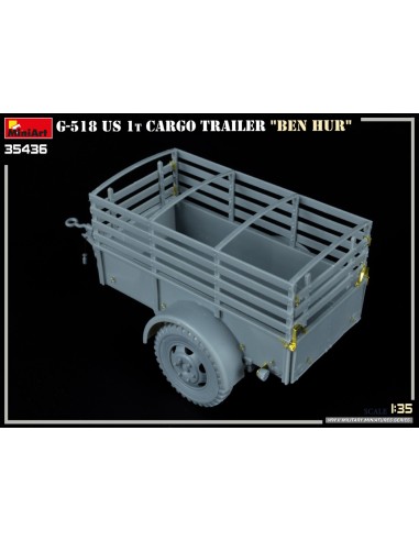 G-518 US 1t Cargo Trailer 'Ben Hur'