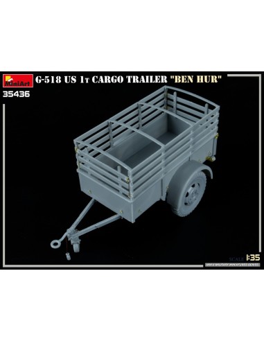 G-518 US 1t Cargo Trailer 'Ben Hur'