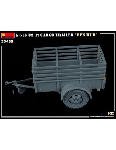 G-518 US 1t Cargo Trailer 'Ben Hur'