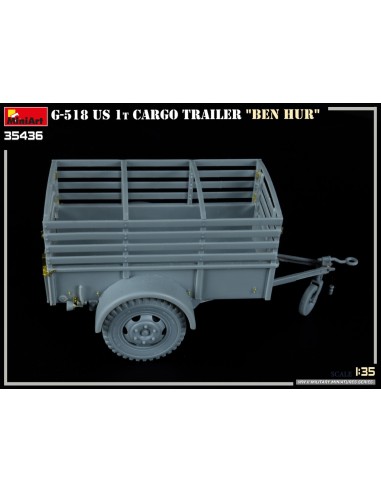 G-518 US 1t Cargo Trailer 'Ben Hur'