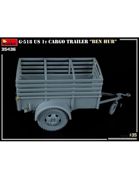 G-518 US 1t Cargo Trailer 'Ben Hur'
