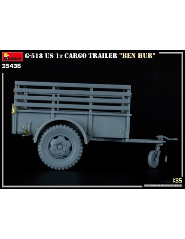 G-518 US 1t Cargo Trailer 'Ben Hur'