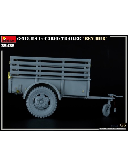 G-518 US 1t Cargo Trailer 'Ben Hur'