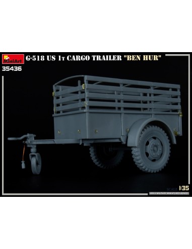 G-518 US 1t Cargo Trailer 'Ben Hur'