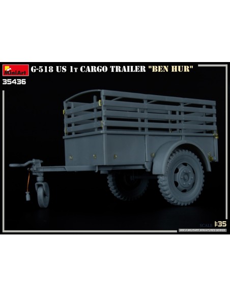 G-518 US 1t Cargo Trailer 'Ben Hur'