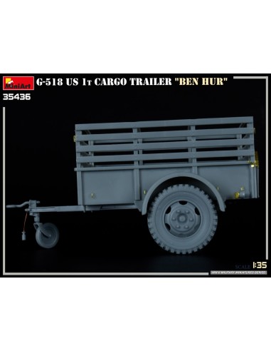 G-518 US 1t Cargo Trailer 'Ben Hur'